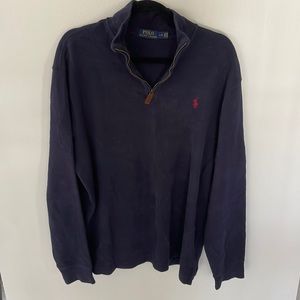 Ralph Lauren Cotton 1/4 zip. EUC